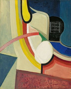 Kurt Schwitters - Sans titre (Bonne humeur) (circa 1945) sur Peter Balan