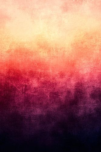 Couleurs chaudes et abstraites du coucher de soleil