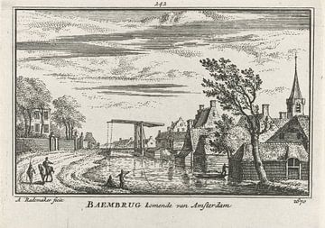 Abraham Rademaker, Blick auf das Dorf Baambrugge, 1670