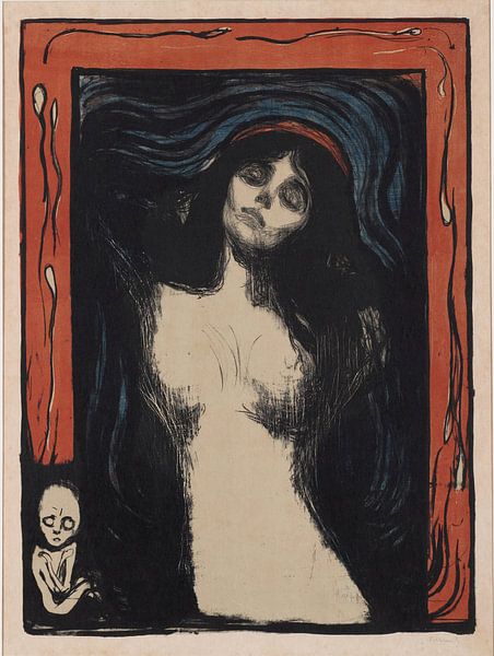 Madonna, Edvard Munch van Meesterlijcke Meesters