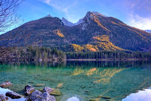 Bergzicht op Hintersee