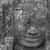 Visages du temple d'Angkor Thom, Cambodge sur Jan Fritz