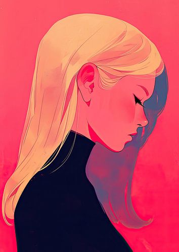 Porträt minimalistisch