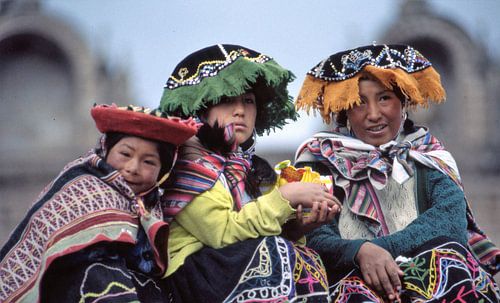 Belles filles péruviennes