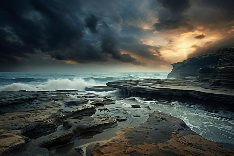 Am Meer von fernlichtsicht