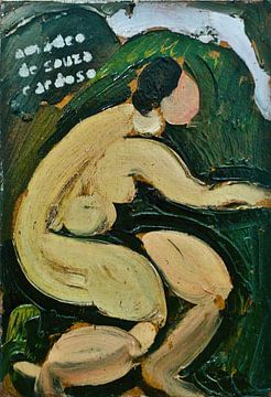 Naked in the Fresh Air (c. 1914) by Amadeo de Souza-Cardoso by Peter Balan