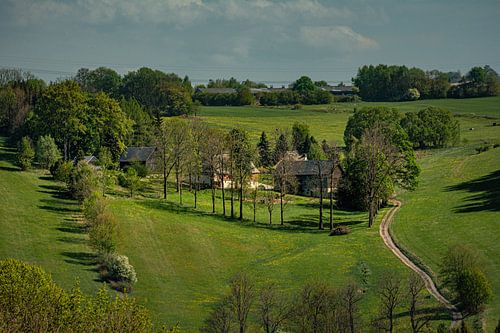 Landscape in the Erzgebirge