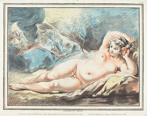 Danaë als weiblicher Akt, Louis-Marin Bonnet, 1774