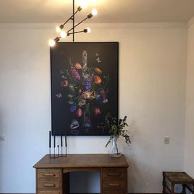Customer photo: Dutch Love by Fine Art Flower - Artist Sander van Laar, on canvas