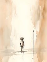 Alone on an adventure