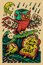 Wie sich die Zeit in Toast verwandelt von Candra Widiantoro