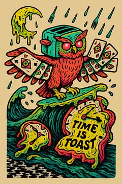 Wie sich die Zeit in Toast verwandelt von Candra Widiantoro