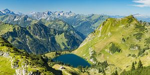 der Seealpsee in den Allgäuer Alpen