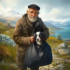 On the way home by Jutta Maria Pusl