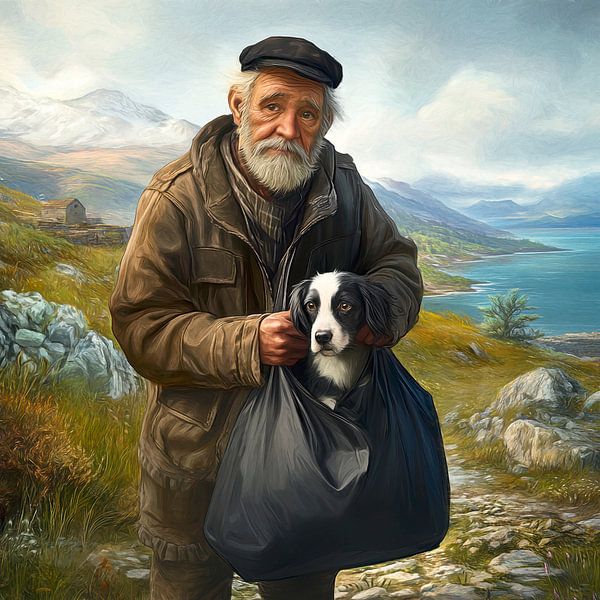 On the way home by Jutta Maria Pusl