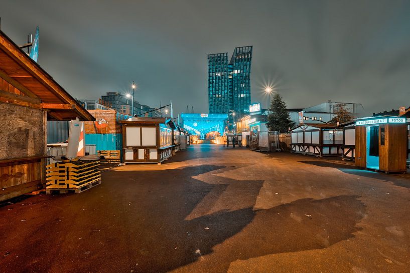 St. Pauli - Spielbudenplatz van Dekorative Hamburg Fotos