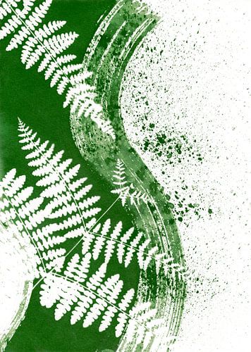 Minimalistische Groene Varens