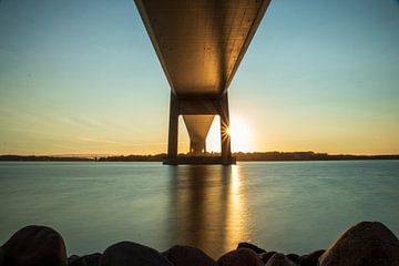 Kleine beltbrug, Denemarken van Jitse Plagge
