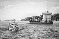 Auf der Elbe