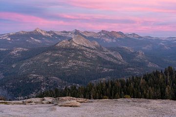 Evening glow from Sentinel Dome by Peter Hendriks