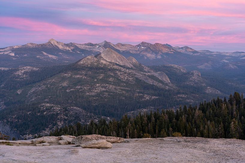 Abendlicht vom Sentinel Dome von Peter Hendriks