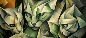 Malerei Katze | Katze von De Mooiste Kunst