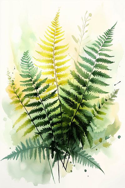 Varens in Aquarel no.1 van Studio BB