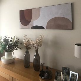 Klantfoto: Zacht kunstwerk van Modern Collection, als ArtFrame