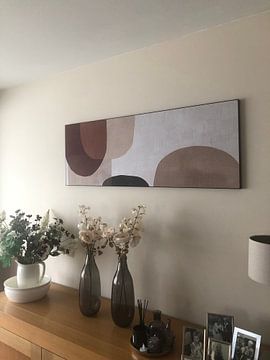Klantfoto: Zacht kunstwerk van Modern Collection