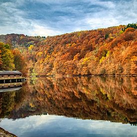 Le lac Nisramont sur Photo Dante