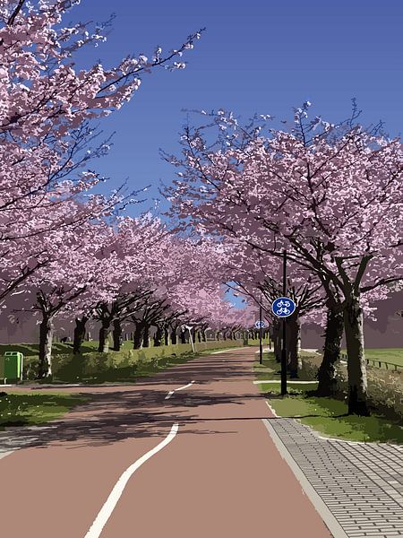 084. Voie étroite Houten par Domstad Rudie