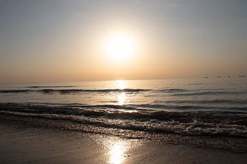 Strand aan zee van Ramon Kramer