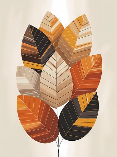 Autumn Leaf Harmony by Abdelaziz Elachaary
