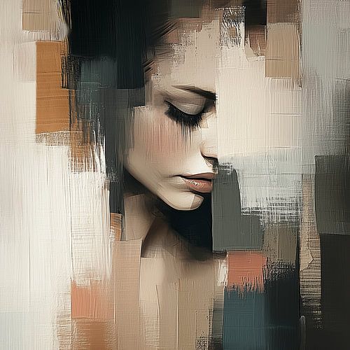 Sérénité rêveuse dans les couleurs et les textures