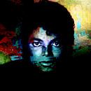 Michael Jackson Abstract Modern Portret van Art By Dominic thumbnail