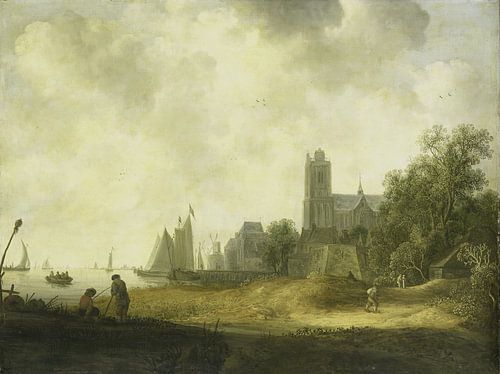 Vue de Dordrecht, Wouter Knijff