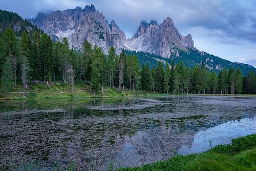 Summer evening at Lake Antorno
