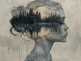 Scherenschnitt von Wunderbare Kunst