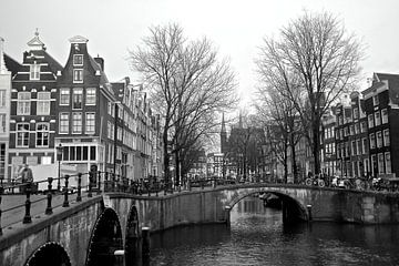 Amsterdam Leidsegracht / Keizersgracht van Marianna Pobedimova