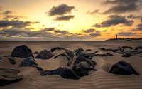 Sunrise on wadden island Texel by Rob Sprenger thumbnail