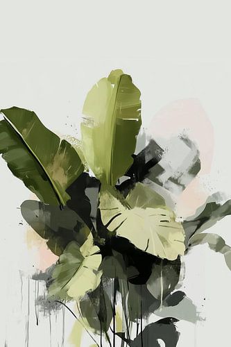 Tropische Essenz auf Stoff