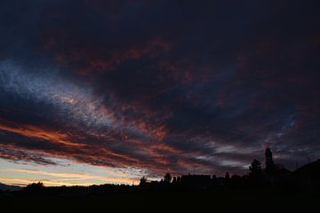 Un soir d'automne au village sur Claude Laprise