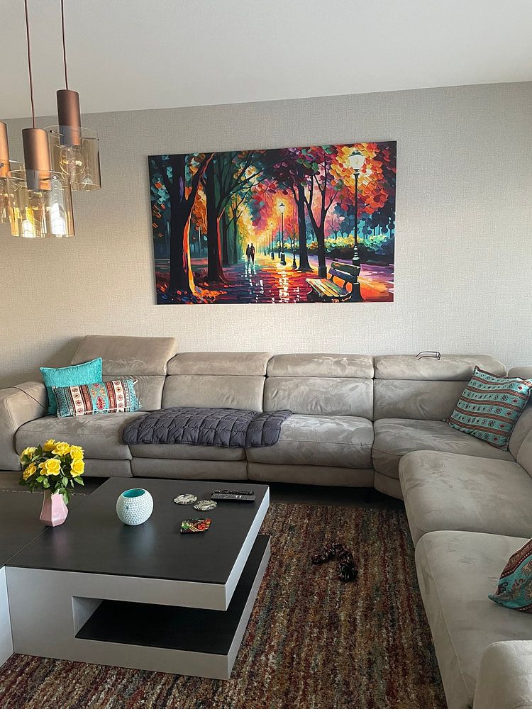 Ein Spaziergang im Park | Malen von Bäumen | Wald | Naturmalerei  von AiArtLand 