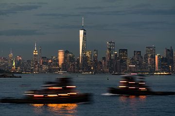 New York  mit dem Hudson River sur Kurt Krause