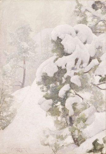 Winterlandschap, 1926, Pekka Halonen
