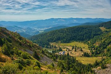 Paysage dans les Vosges, vue du Gazon du Faing sur Tanja Voigt