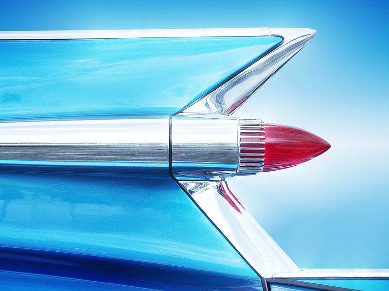 American classic car Eldorado Biarritz 1959 Tail fin by Beate Gube