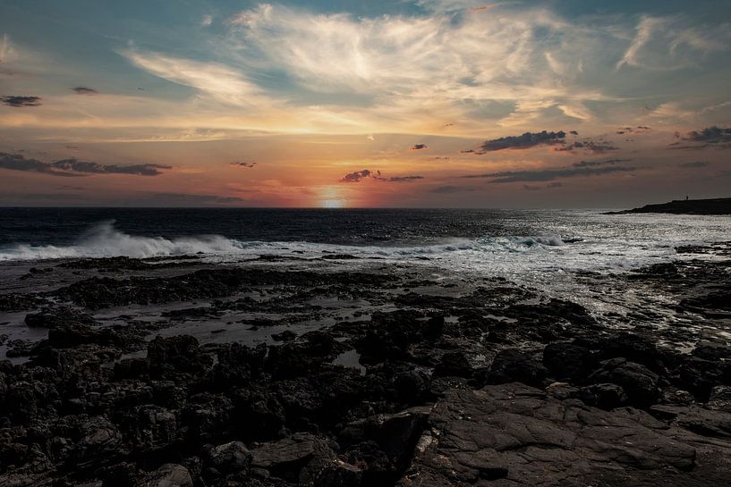 Sonnenuntergang auf Gran Canaria von Gert Hilbink