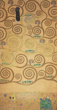 Werktekening voor de Stoclet-fries, deel 5, Gustav Klimt