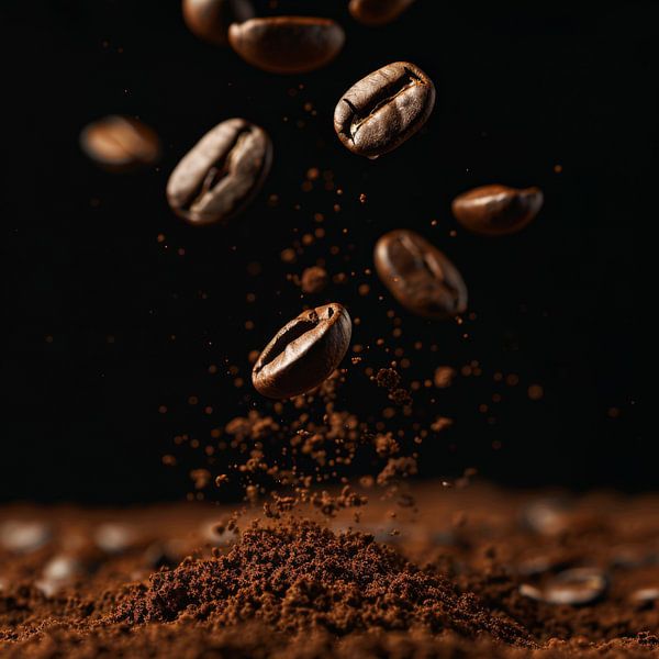 Koffiebonen van Poster Art Shop